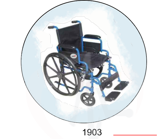 Steel wheelchair I 1903 SIZE 50 - 56