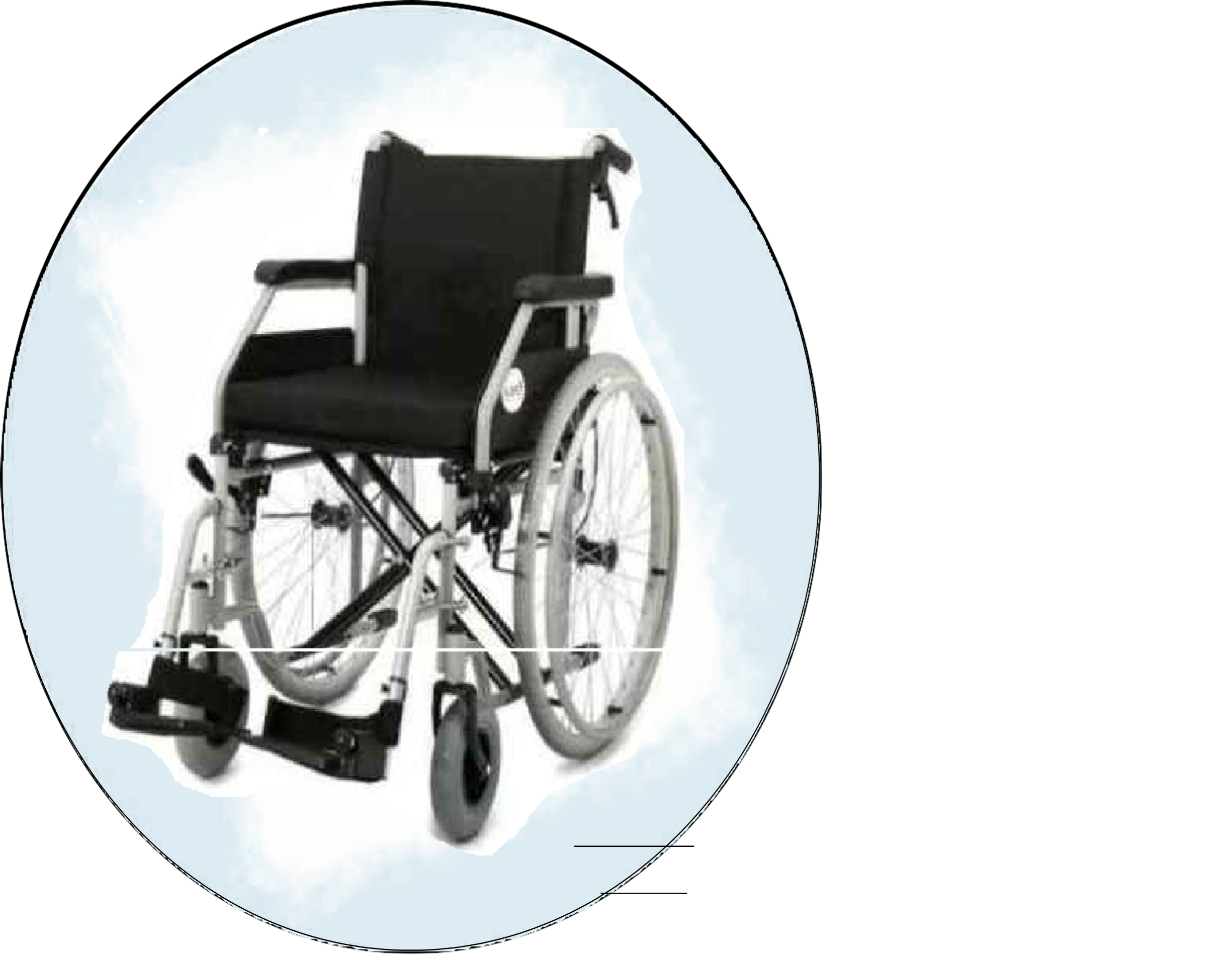 Steel wheelchair I 1905