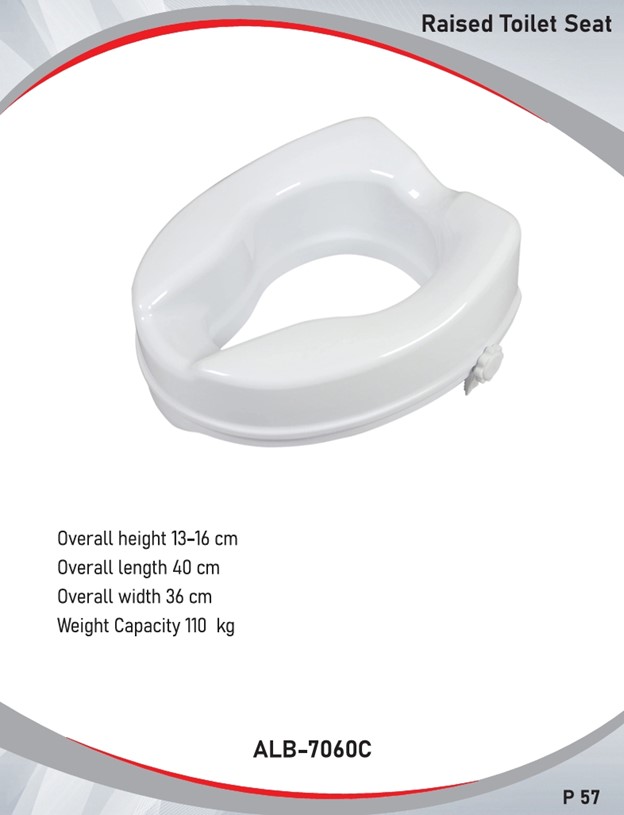 Raised Toilet Seat I ALB-7060C