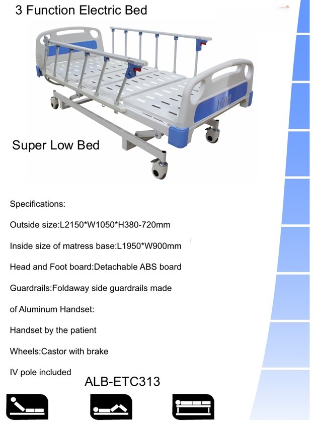 3 Function Electric Bed