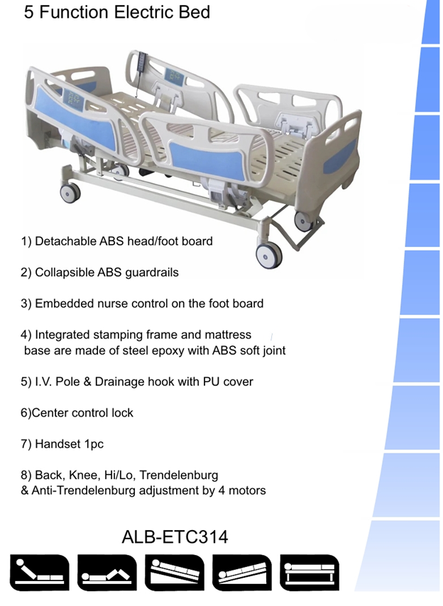 5 function Electric Bed I ALB-ETC314