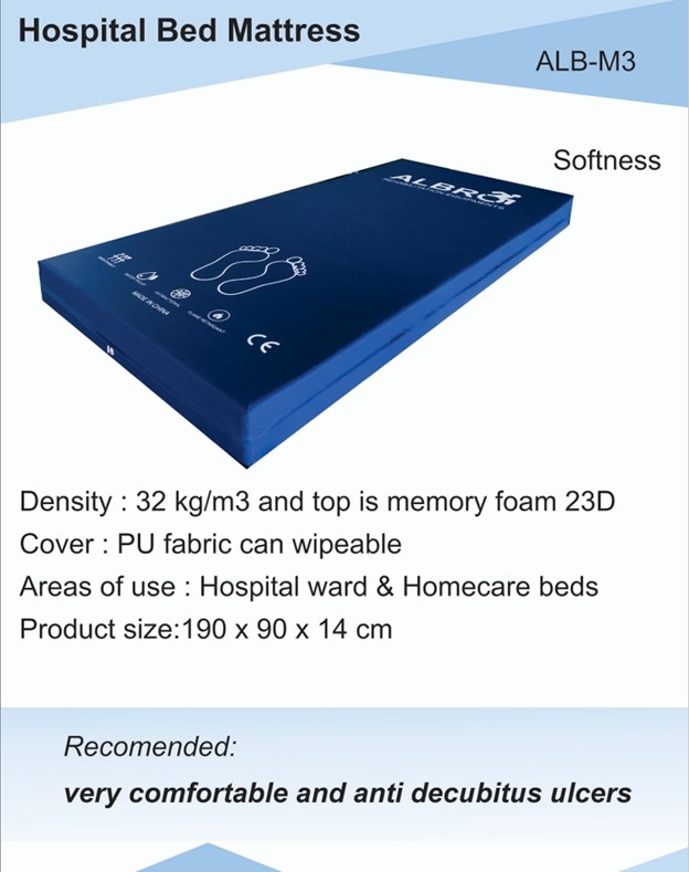 Hospital Bed Mattress I Softness I ALB-M3