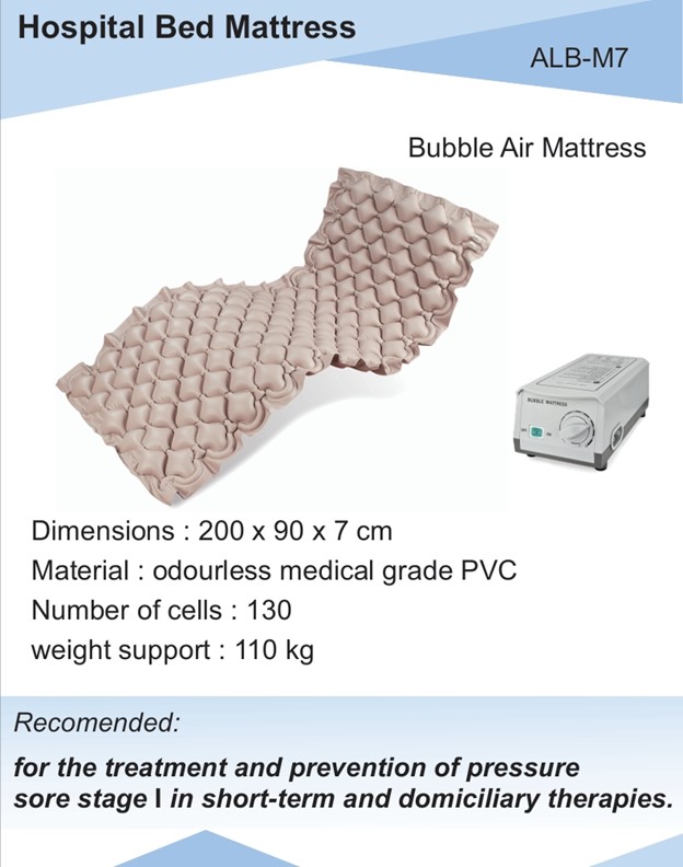 Hospital Bed Mattress I Bubble Air Mattress I ALB-M7