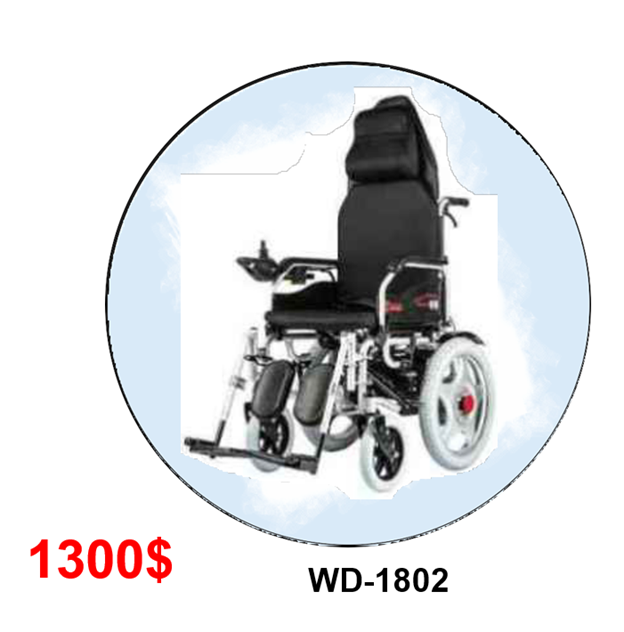 Steel wheelchair IWD 1802